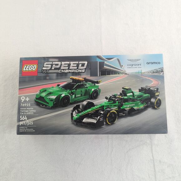 Lego Speed Champions 76925 BrandNew Sealed Aston Martin Vantage SafetyCar &AMR23